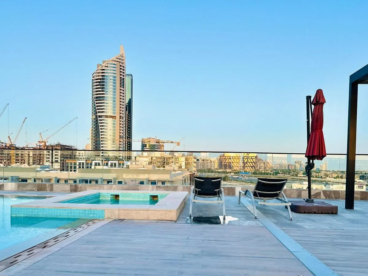 Peaceful 2 Bed Oasis Suite In Jvc Dubaï Appartement