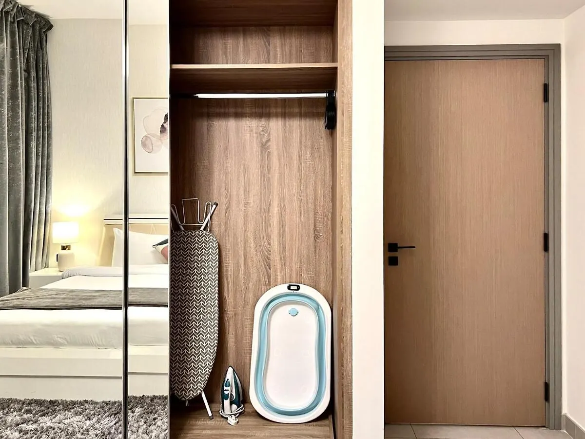 Peaceful 2 Bed Oasis Suite In Jvc Dubaï 0*,