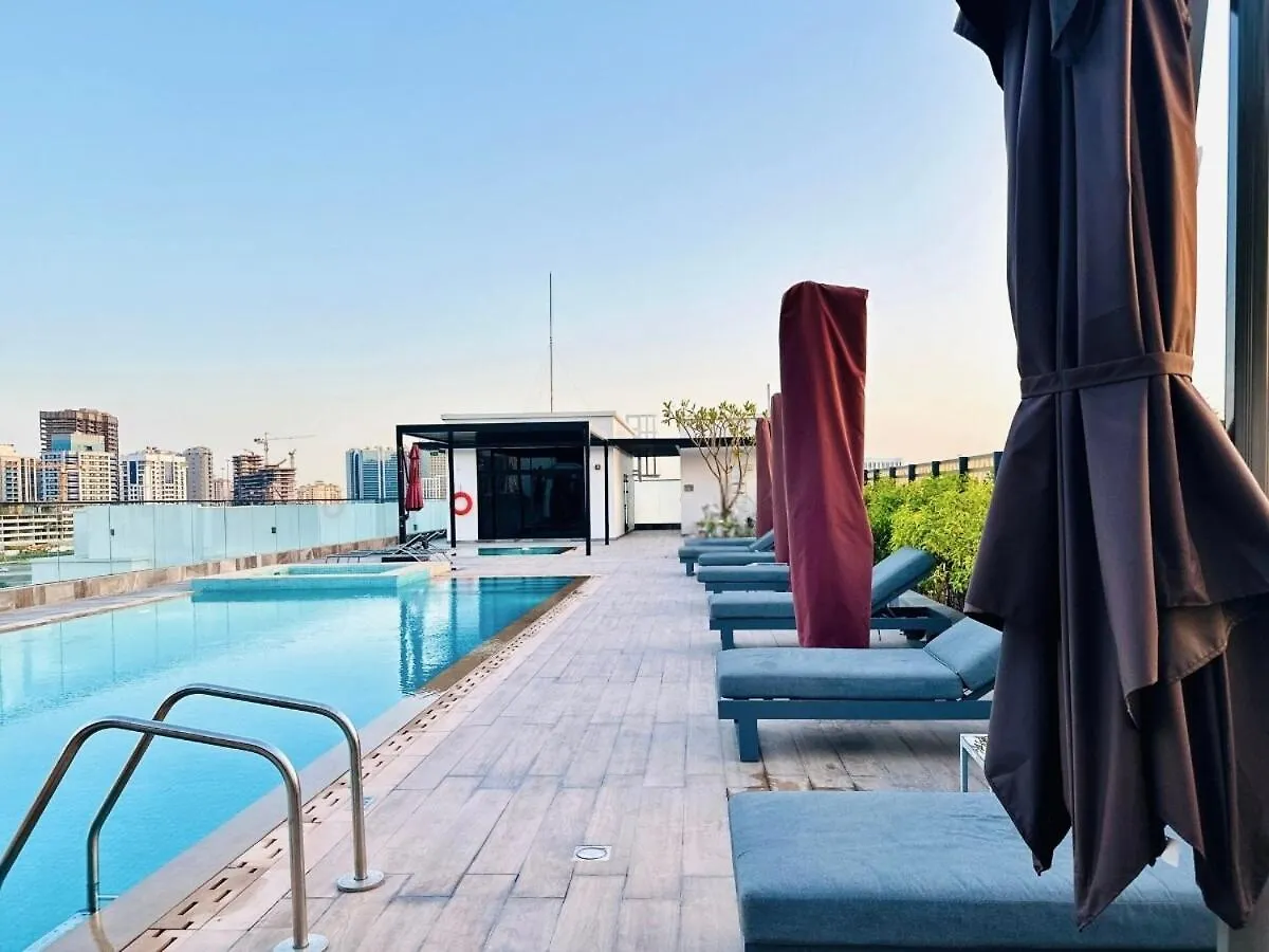 Peaceful 2 Bed Oasis Suite In Jvc Dubaï 0*,