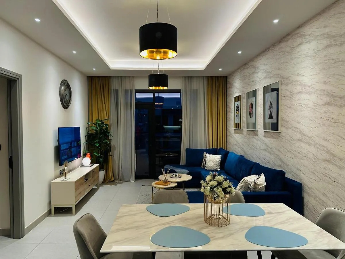 Peaceful 2 Bed Oasis Suite In Jvc Dubai Lägenhet