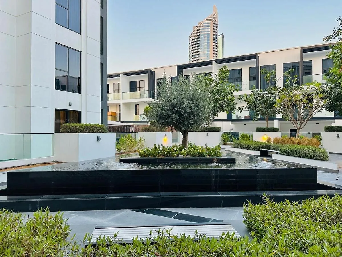 Apartment Peaceful 2 Bed Oasis Suite In Jvc Dubai