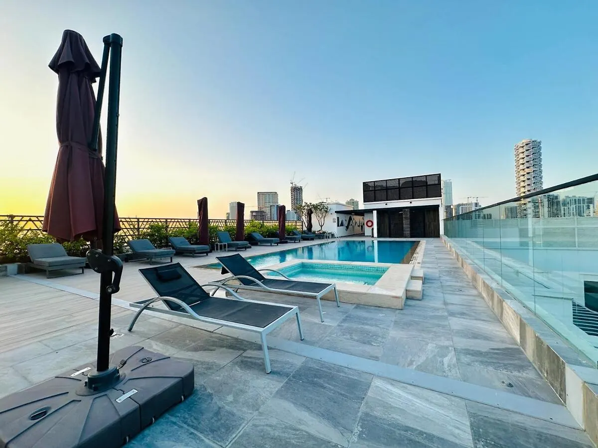 Apartment Peaceful 2 Bed Oasis Suite In Jvc Dubai